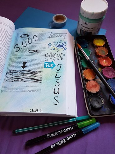 kreativ bible art journaling